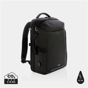 Mochila de Viaje de Fin de Semana Ecológica de rPET Reciclado con Trazador AWARE ™ para Personalizar Especial Negocios y Regalo de Empresa Swiss Peak