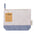 Ecological Toiletry Bag Made of Recycled Cotton to Personalise Zipper Closure with ECO Badge in Various Colours Velerox