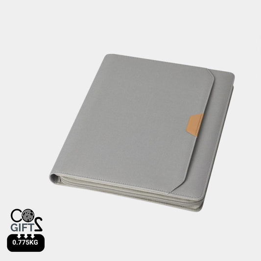 Portafolios ejecutivo A4 reciclado con huella de carbono verificada 0,775 kg CO2e