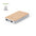 Power Bank Sustainable Charger made of Recycled Aluminum with GRS Certification and Bamboo for Customization Newin 5,000 mAh