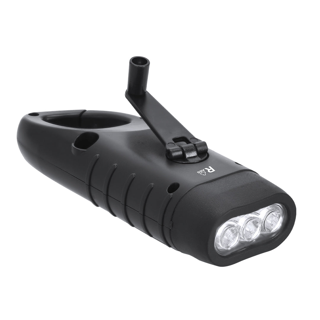 Linterna ecológica con 3 LEDs de luz blanca, merchandising promocional sostenible