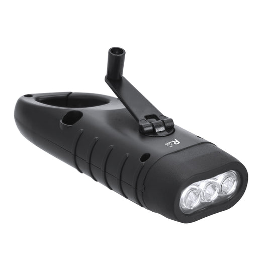 Linterna ecológica con 3 LEDs de luz blanca, merchandising promocional sostenible