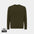 Sudadera Sostenible de Cuello Redondo de 30% Algodón Reciclado y 70% Algodón Orgánico para Personalizar con Trazador AWARE™ , Certificado OEKO-TEX® y Contribución a ONG Iqonic Etosha 280 G/M²