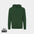 Sudadera con Capucha Ecológica de 50% Algodón Reciclado y 50% Algodón Orgánico para Personalizar con Trazador AWARE™ Iqonic Jasper 340 G/M²