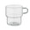 Taza Apilable Sostenible de Cristal de Borosilicato Personalizable Especial Oficinas Boromug- 300ml