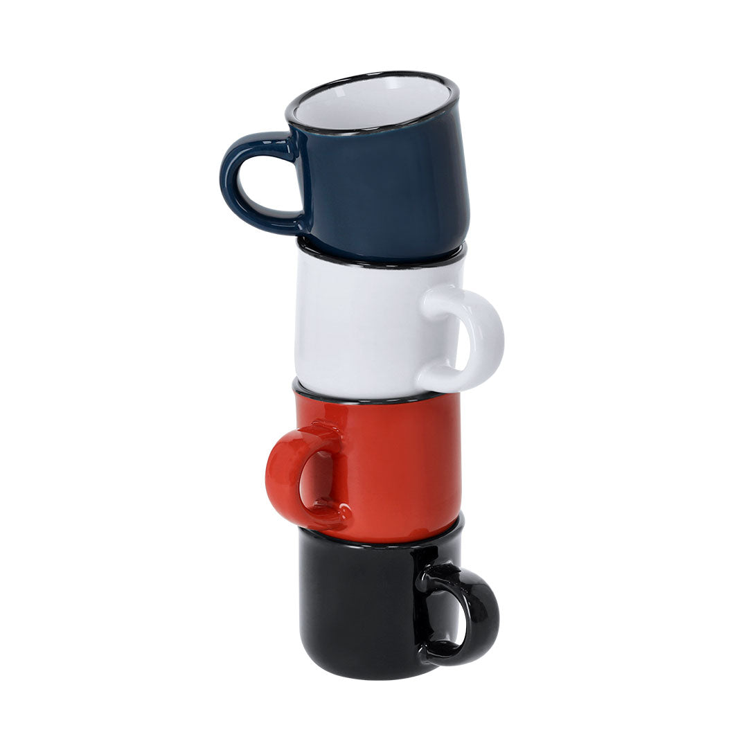 Taza Ridot vintage bicolor para merchandising ecológico