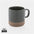 Sustainable Glazed Ceramic Mug in Wide Range of Colors with Natural Base for Customization - 360ml