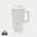 Taza Sostenible de Cerámica con Tapa Dosificadora Apta para Microondas Personalizable Especial Oficinas - 490ml