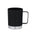 Taza Sostenible de PP Reciclado con Base de Acero Inoxidable Reciclado con Distintivo ECO para Personalizar Rosby - 400ml