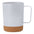 Jurgen Customizable Recycled PP Sustainable Mug with Natural Cork Base - 400ml 