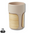 Sustainable Ceramic Cup with Removable Customizable Bamboo Sleeve Special Fika Office - 340 ml