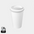 Vaso Térmico Reciclado Personalizable para Viaje y Oficina Variados Colores Americano® Eco - 350 ml