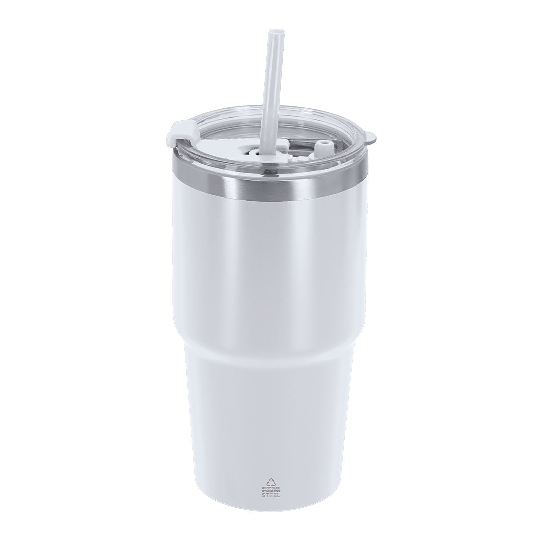Vaso térmico reciclado 650 ml para escritorio como regalo corporativo ecológico