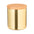 Vela Aromática Sostenible Con Perfume a Vainilla en Tarro de Aluminio con Tapa de Bambú para Personalizar Rudyn