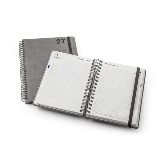 Regalo promocional sostenible con agenda B5 y papel FSC™
