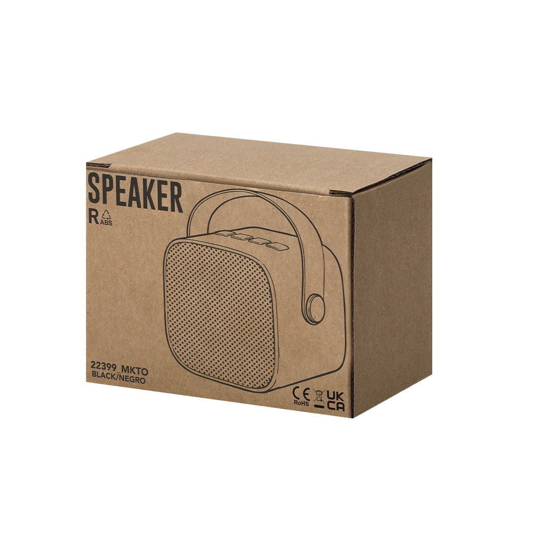 Altavoz ecológico Matjoy fabricado en RABS para regalos corporativos