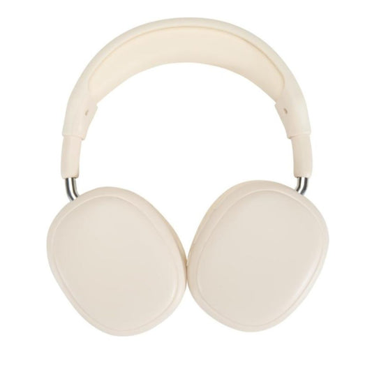 Detalle lateral auriculares inalámbricos reciclados Bluetooth 6.0 fabricados en plástico ABS reciclado