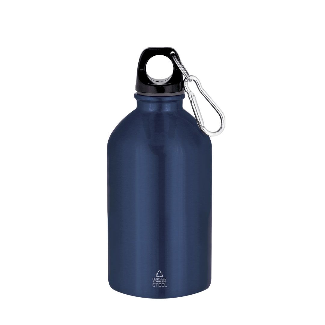 Bidón Beyls marino de acero reciclado para branding corporativo