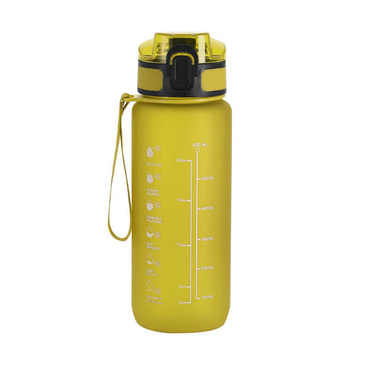 Bidón Dalbin amarillo reutilizable para productos promocionales personalizados