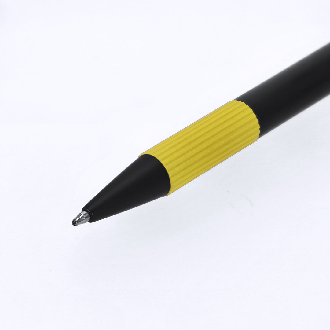 Bolígrafo corporativo con carga jumbo y diseño ergonómico