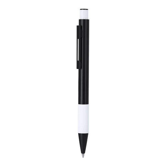 Bolígrafo Crescent blanco personalizado con logo para eventos y oficinas