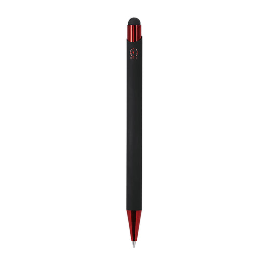 Bolígrafo Pilgrim rojo sostenible para campañas de branding