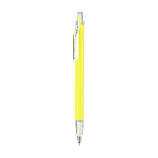 Bolígrafo Stasian amarillo de aluminio reciclado para regalos corporativos
