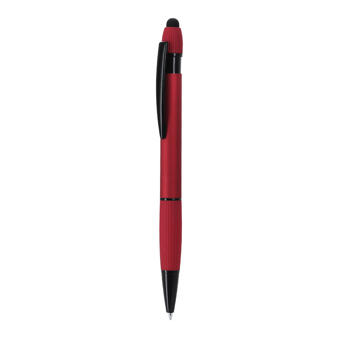 Bolígrafo Turbom rojo sostenible para campañas de branding