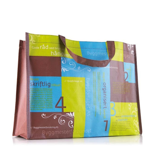 Bolsa horizontal de 36 × 32 × 12 cm para merchandising corporativo