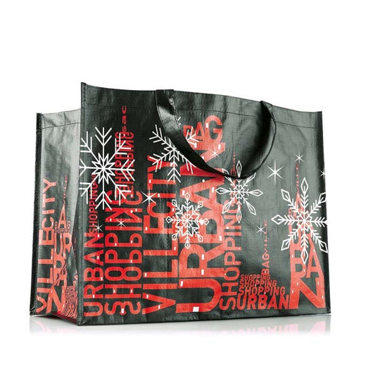 Bolsa horizontal RPET con personalización integral de colores y gráficos