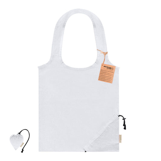 Bolsa Lecton blanca reciclada para merchandising para empresas