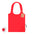 Bolsa Lecton roja de algodón reciclado para ferias y congresos
