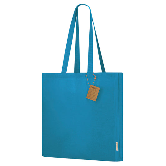 Regalo promocional sostenible con bolsa reutilizable y asas largas reforzadas