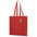 Bolsa Lovarin roja de algodón reciclado para ferias y congresos