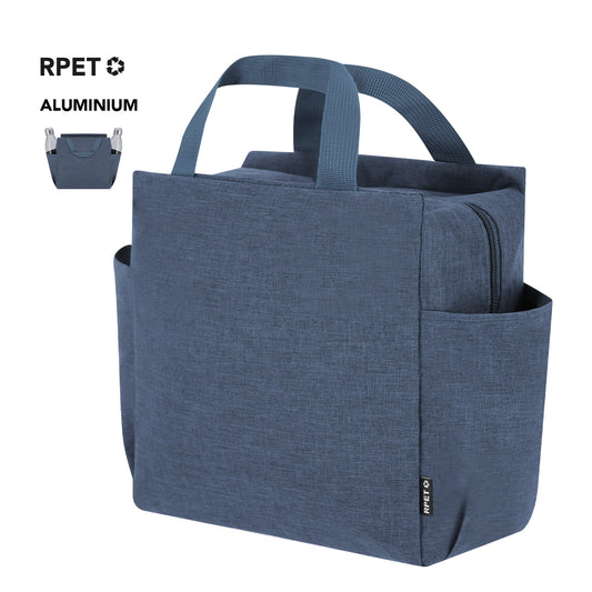 Bolsa nevera isotérmica Destrek fabricada en poliéster RPET reciclado para regalos promocionales