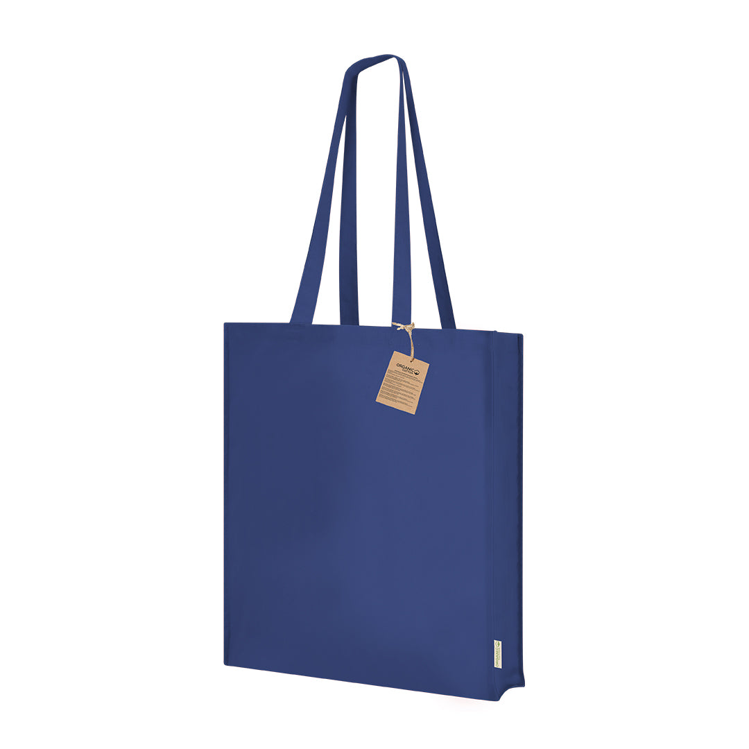 Bolsa Noban azul para regalos corporativos sostenibles