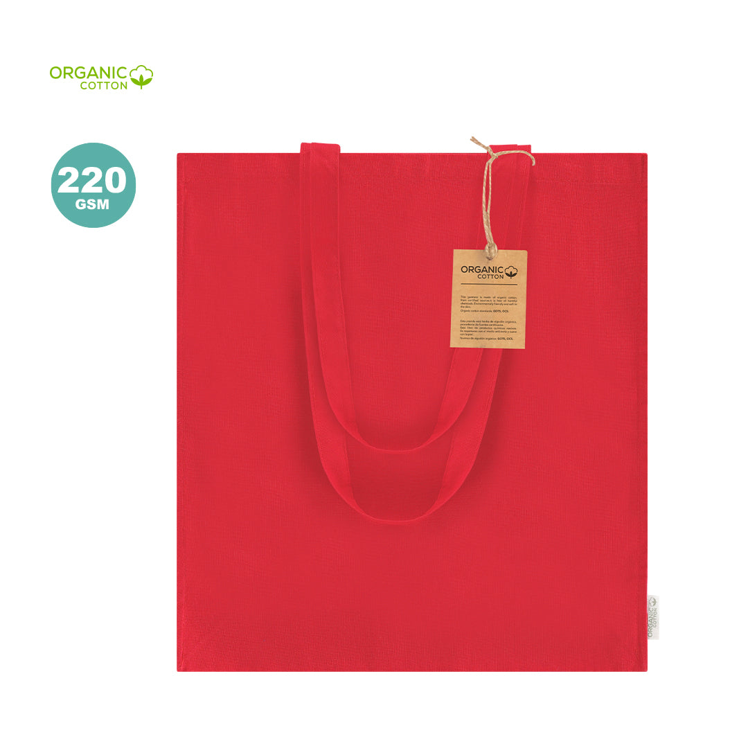 Bolsa sostenible Noban de algodón orgánico personalizada para empresas