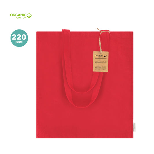 Bolsa sostenible Noban de algodón orgánico personalizada para empresas