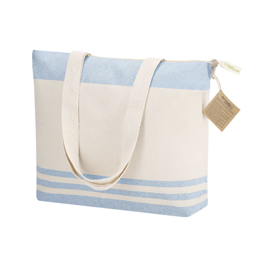 Bolsa Tanor azul claro para regalos corporativos sostenibles