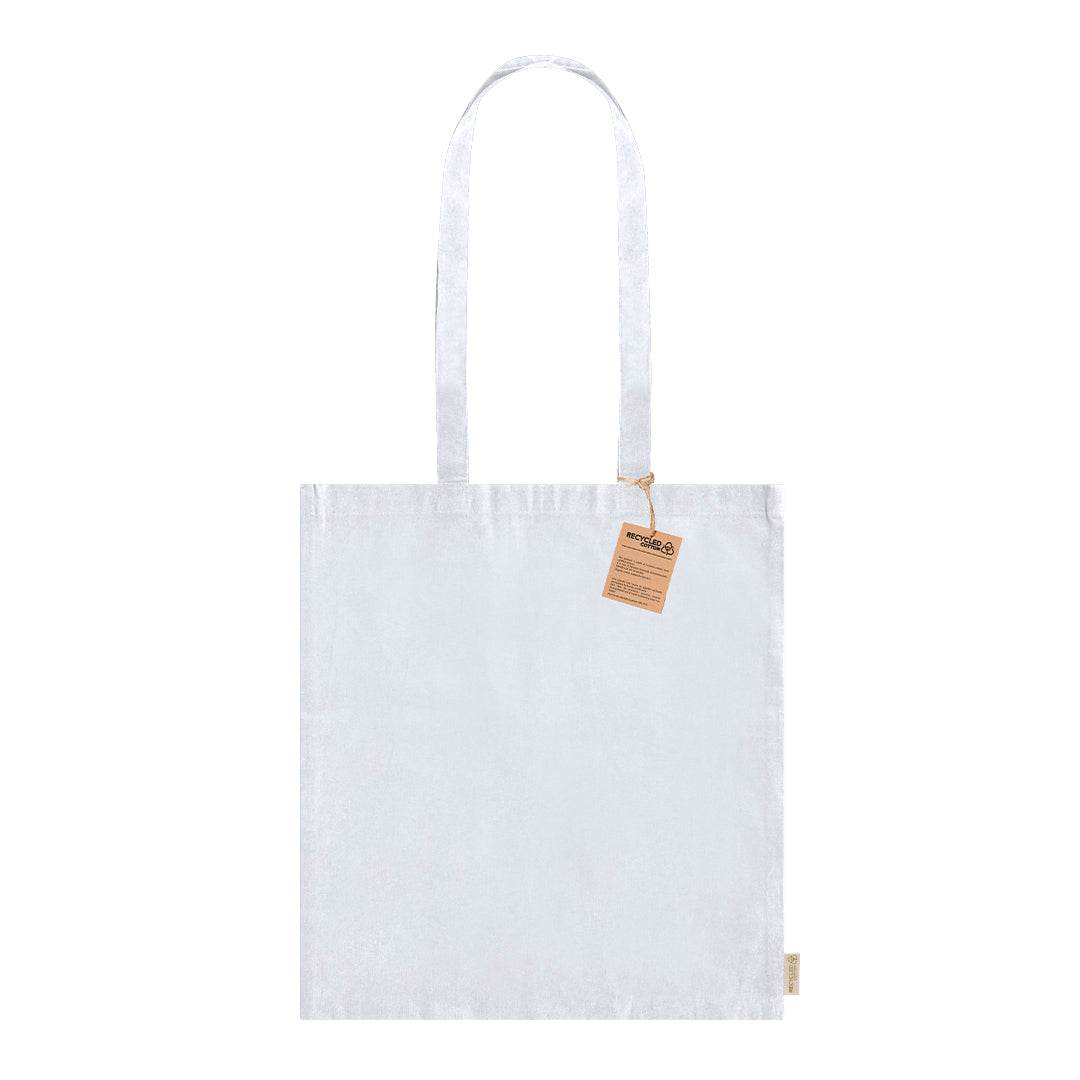 Bolsa Tayon blanca personalizada con logo para acciones promocionales