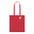 Bolsa Tayon roja de algodón reciclado para ferias y congresos