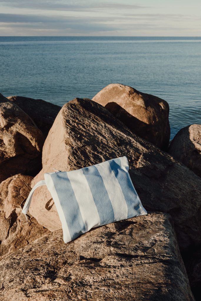 Bolso reciclado VINGA Lagoa con cremallera para merchandising ecológico