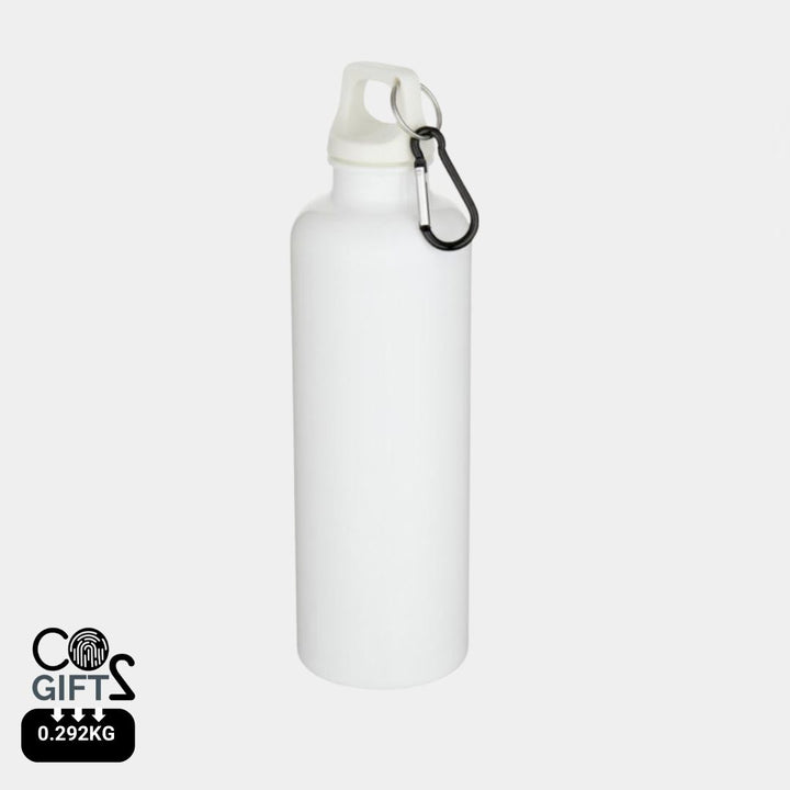Botella Oregon RCS 750 ml con huella de carbono calculada 0,292 kg CO2e para regalos promocionales sostenibles
