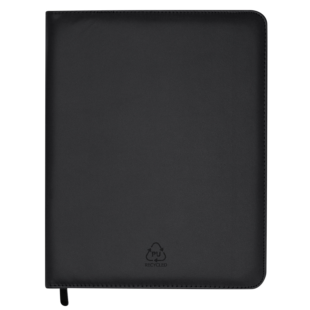 Regalo promocional sostenible con carpeta de oficina y bloc de notas