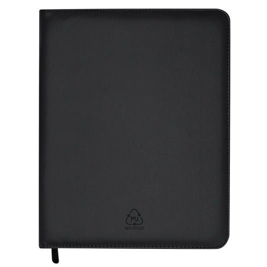 Regalo promocional sostenible con carpeta de oficina y bloc de notas