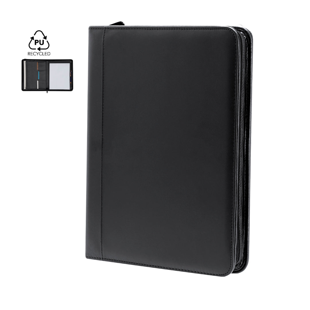 Carpeta sostenible Wonar de PU reciclada personalizada para empresas