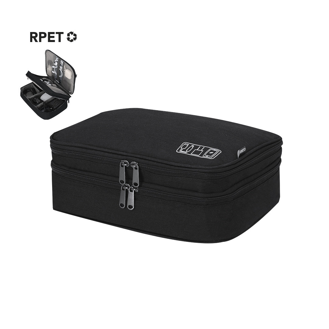 Estuche organizador Loncebix de RPET personalizado para empresas