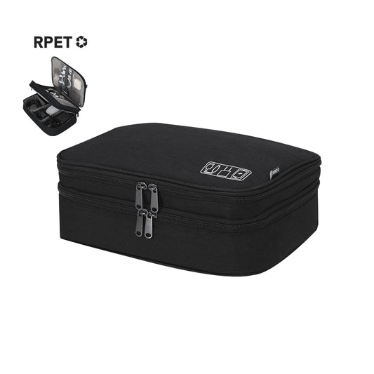 Estuche organizador Loncebix de RPET personalizado para empresas