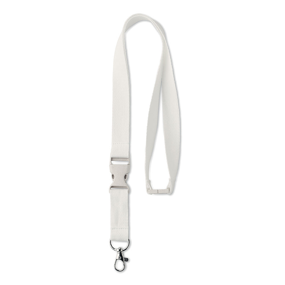 Lanyard promocional de bambú con impresión Pantone