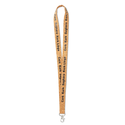 Lanyard promocional con impresión Pantone para eventos corporativos